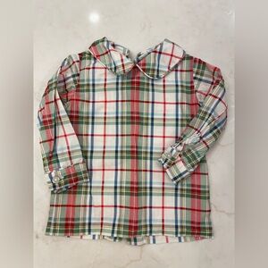 Little English Peter Pan collar dress shirt